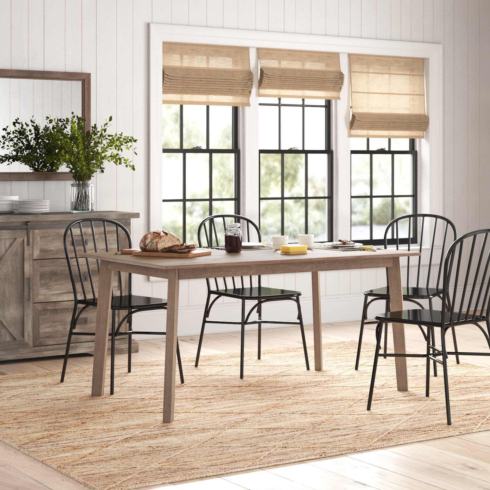 Laurel Foundry Modern Farmhouse Whipkey 60" Dining Table & Reviews ...